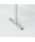 Sitz-Steh-Schreibtisch VXDLR, elektrisch h&ouml;henverstellbar, 127cm (H), graphit / wei&szlig;