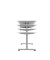 Sitz-Steh-Schreibtisch VXMST, elektrisch h&ouml;henverstellbar, 120cm (H), nussbaum / silber