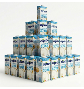 Sojadrink Original 8003687, 1,8% Fett, laktosefrei, vegan, 12x 1 Liter, im Tetrapack