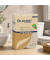 Toilettenpapier Eco Natural 6.3 811929, 3-lagig, havanna naturbraun, 250 Blatt / Rolle,