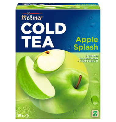 Tee Cold Tea 109395, Apple Splash, in Beuteln