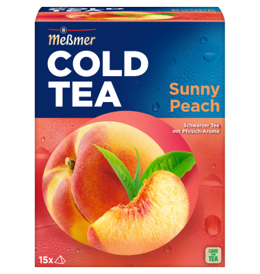 Tee Cold Tea 109393, Sunny Peach, in Beuteln