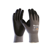 Arbeitshandschuhe MaxiFlex Ultimate AD-APT, Nitril-Mikroschaum, schwarz/grau, Gr&ouml;&szlig;e 9 / L