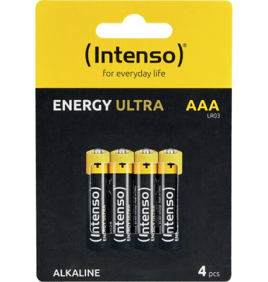 Batterie Energy Ultra, AAA / Micro / LR03, 1.5 Volt