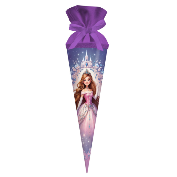 Goldbuch Geschwisterschultüte 93 165, Prinzessin, 35cm, rund 4009835931653 Goldbuch