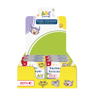 Rechen-Rollstempel ABC-Freunde