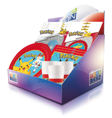 Thekendisplay Pokemon 33 tlg.