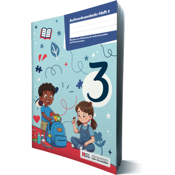 HEFTE HELFEN Aufmerksamkeits-Heft 3 9783903251892 HEFTE HELFEN