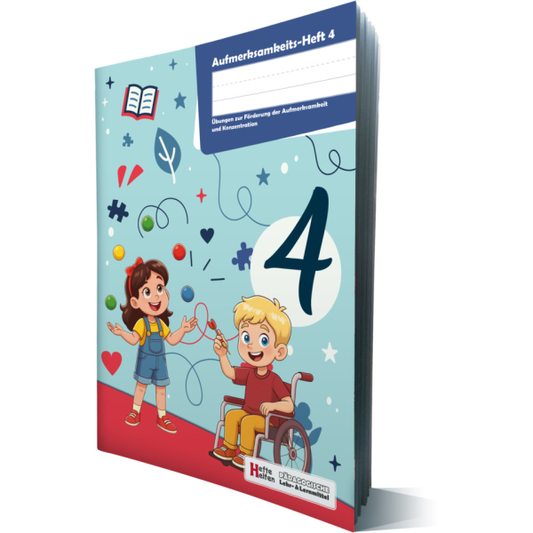 HEFTE HELFEN Aufmerksamkeits-Heft 4 9783903251915 HEFTE HELFEN