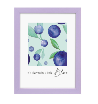 Bilderrahmen Lunaro lilac
