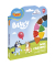 Wachsmalstifte Bluey, BL948-JV, farbig sortiert, B&auml;rengesicht, -