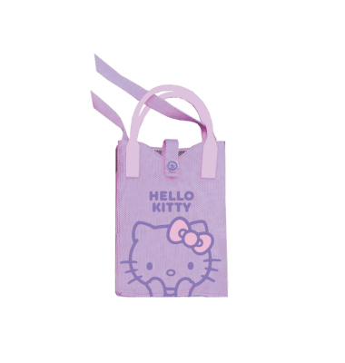 Umh&auml;ngetasche Hello Kitty lila