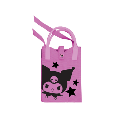 Umh&auml;ngetasche Kuromi pink