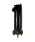 Folienballon Zahl 1 Black & Gold 86 cm