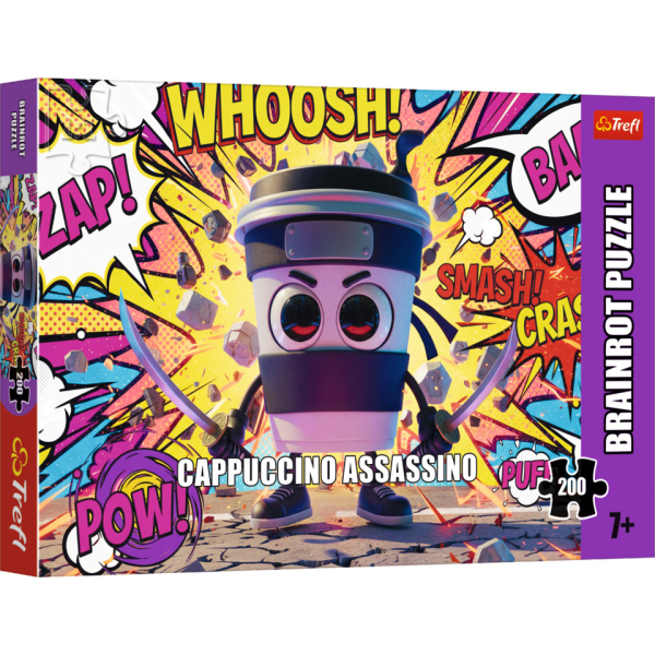 Trefl Puzzle Brainrots Cappuccino Assassino 5900511133752 Trefl