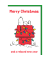 Weihnachtskarte  Snoopy