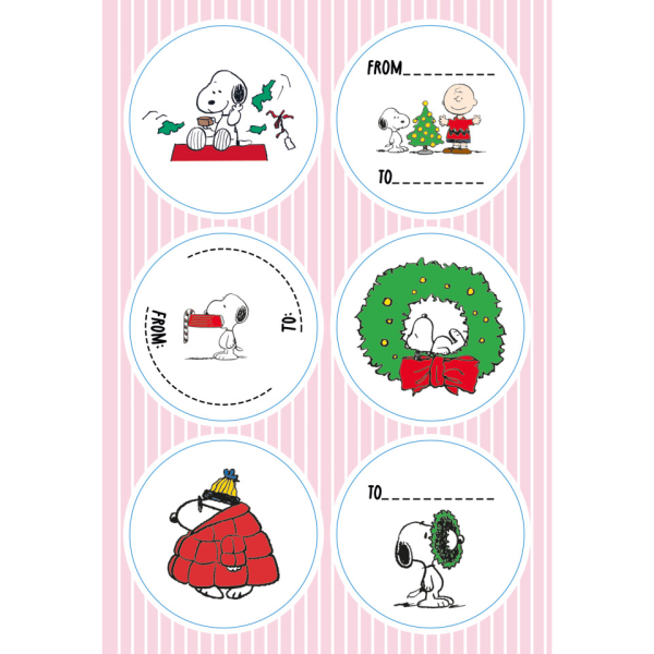Braun und Company Weihnachtsetikett Snoopy Cool 4014995964076 Braun und Company