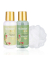 Badeset 6063476 Tasche WINTER SPA, Fresh Pine & Winter Berries, 2x100ml, 1 St&uuml;ck 1 St&uuml;ck, 2 Flaschen, Netzschwamm, Kosmetiktasch