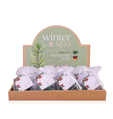 Seife 5563584 Winter Spa, Winter Fir, 25g, Tannenform im Organzabeutel