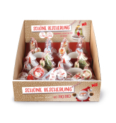 Weihnachtlicher  Behang Acryl 24ST sortiert