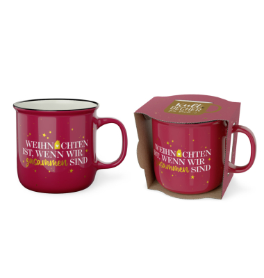 Weihnachtlicher Kaffeebecher Haus Sch&ouml;ne Weihnachtlicher 