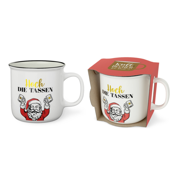 LA VIDA Weihnachtlicher Kaffeebecher Tassen Schöne Weihnachtlicher  4027268366385 LA VIDA
