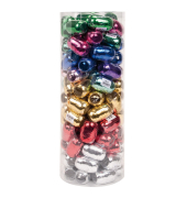 Eikn&auml;uel metallic  1042 005 99.0100, ohne, 5mm x 20m, metallic sortiert