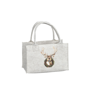 Weilhn. Tasche Hirsch 27x14xH17cm + 13cm
