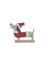 Weihnachtlicher  Hund m. M&uuml;tze und Pullover