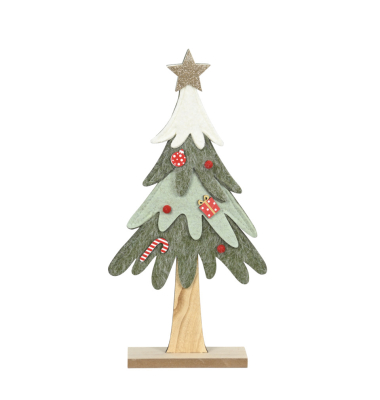 Weihnachtlicher  Baum 20x6xH40cm