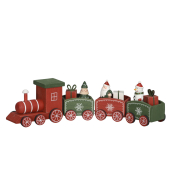 Weihnachtszug 38,5x6,5xH9,5cm