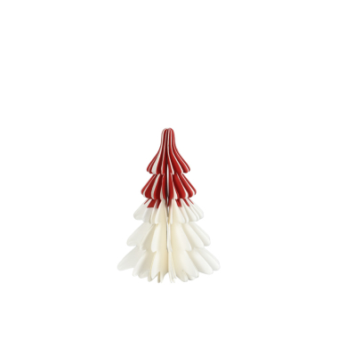 Weihnachtlicher  Figur Wabe Baum 14x14xH20cm