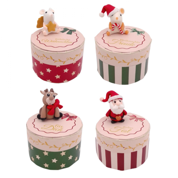 16 Stück HERGO Geschenkschachtel Weihnachten sortiert 4250237361801 HERGO