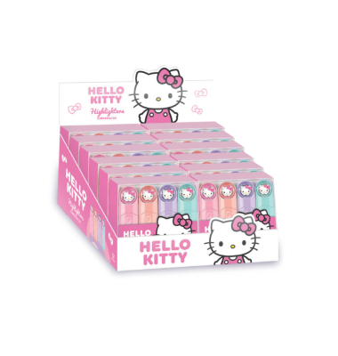 Textmarkeretui 4ST Hello Kitty