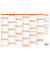Tafelkalender 2027, DIN B4 quer, 250gm&sup2;