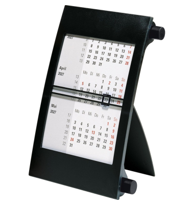 Dreimonatskalender Tischaufsteller 70-38 000 907, 3 Monate / 1 Seite, 11x18,3cm, 2027