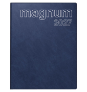 Buchkalender 70-27 042 387, dunkelblau, 1 Woche / 2 Seiten