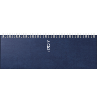 Tischkalender 70-36 132 207, septant, 1 Woche / 2 Seiten, 29,7x10,5cm (BxH) (quer), 2027