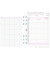 Kalendereinlage 50207, Kalendarium, 1 Tag / 2 Seiten, 14,8x21cm (BxH) (A5), 2027