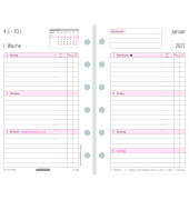 Wochenplan Mini 2027 wei&szlig;