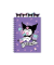Spiralnotizbuch Kuromi lila
