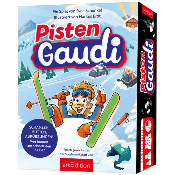 Ars Edition Kartenspiel Pistengaudi 4014489138280 Ars Edition