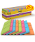 Haftnotizen 654-SE24P, Super Sticky Notes, 76x76mm, 4-farbig sortiert (vitalorange/limonengr&uuml;n/powerpink/paradisblau), quadratis