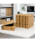 Archivbox 96900NA, A4, braun, innen 28,5x7,5x32cm (TxBxH), Wellpappe