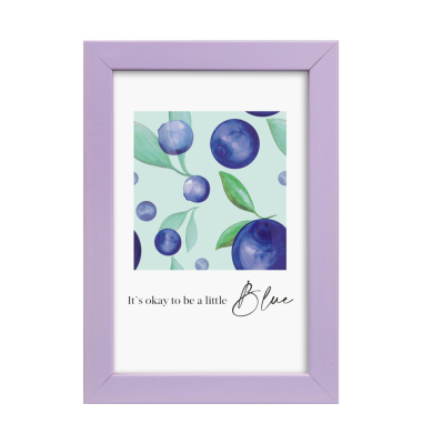 Bilderrahmen Lunaro lilac