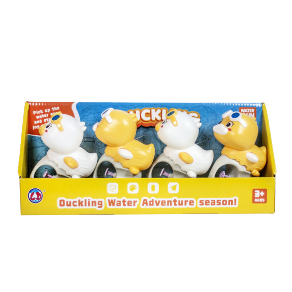 4 Stück Donau Wasserspritzpistole Ente sortiert 9004546590125 Donau