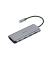 Video Dockingstation HDMI USB-C 140W Dual 4k sil