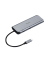 Video Dockingstation HDMI USB-C 140W Dual 4k sil