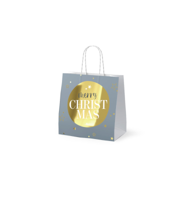 Weihnachtlicher Geschenktragetasche mini Kugel