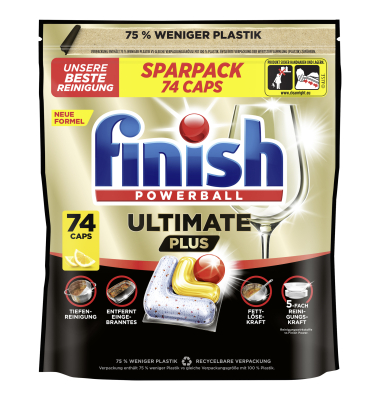 Sp&uuml;lmaschinencaps Ultimate Plus Citrus 74St